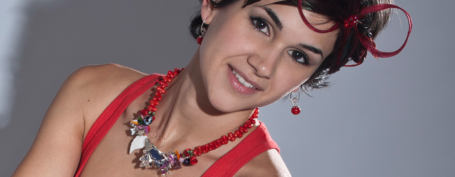Model with jewelry from the Princess Libussa collection